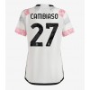 Juventus Andrea Cambiaso #27 Bortedrakt Kvinner 2023-24 Kortermet